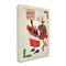 Stupell Industries Merry Christmas Vintage Santa Canvas Wall Art